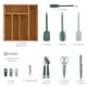 thumbnail image 2 of Juego de utensilios de cocina COOK WITH COLOR Bamboo, 18 piezas con organizador, 2 of 7