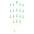 thumbnail image 1 of BLUEWING 36in Fishing Spreader Bar Port Canyon Offshore Spreader Bar with 9in Floating Squids, Trolling Birds and Big Game Trolling Lure for Wahoo Tuna Marlin Mahi Mahi, Green, 1 of 1