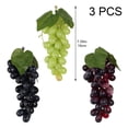 thumbnail image 3 of Jiibva Hanging Artificial Grapes DIY Artificial Fruits Plastic Fake Fruit for Home Garden Decoration Christmas Wedding Party Supplies, 3 of 7