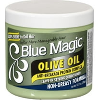 Blue Magic Olive Oil Leave-In Styling Conditioner, 13.75 oz (Pack of 3)