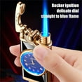 thumbnail image 6 of DcGZvy Torch Lighter Candle Lighter Butane Lighter Cool Lighters with Watch Refillable Windproof Lighters Vintage Lighters Metal Lighter Gifts for Men Valentine's Day Gifts, 6 of 9