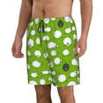 thumbnail image 2 of Goofa Funny Sheep Doing Yoga Printed Mens Swim Trunks Summer Quick Dry Short Beach Swimwear Bathing Suits-X-Large, 2 of 9