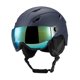 thumbnail image 5 of Casco para deportes de nieve con gafas de esquí, cubierta para los oídos, casco de esquí cálido para exteriores Azul 59 a 61cm, 5 of 8
