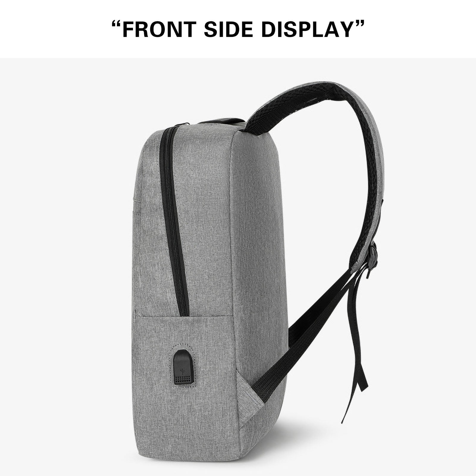 Fashion Male Business Backpack Set, 3-Piece USB Charging Laptop Bag, High-Capacity Bag for Women Men