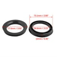 thumbnail image 3 of Unique Bargains 4pcs Plastic Hub Centric Rings Wheel Bore Center 73.1 to 56.6mm, 3 of 5
