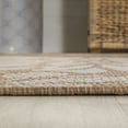 thumbnail image 6 of JONATHAN Y SANTA MONICA 2 x 10 Runner Rug, Zinnia Floral Textured Weave - Brown/Cream, SMB110I-210, 6 of 8