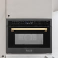 thumbnail image 5 of Zline MWOZ-24-MB Autograph Edition 24" Wide 1.6 Cu. Ft. 1000 Watt Built In Microwave -, 5 of 7