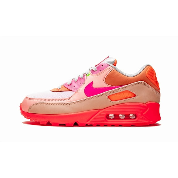 NIKE WOMENS AIR MAX 90 PRM WMNS "Platinum Crimson/Bright Purple" CT3449 600 from Stadium Goods