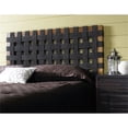 thumbnail image 2 of Padma's Plantation Wood Openweave Twin Headboard in Natural, 2 of 2