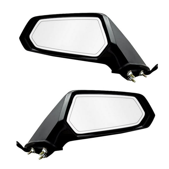New Pair Of Door Mirrors Fits Chevrolet Camaro Ss 2010-2013 22762494 92247464