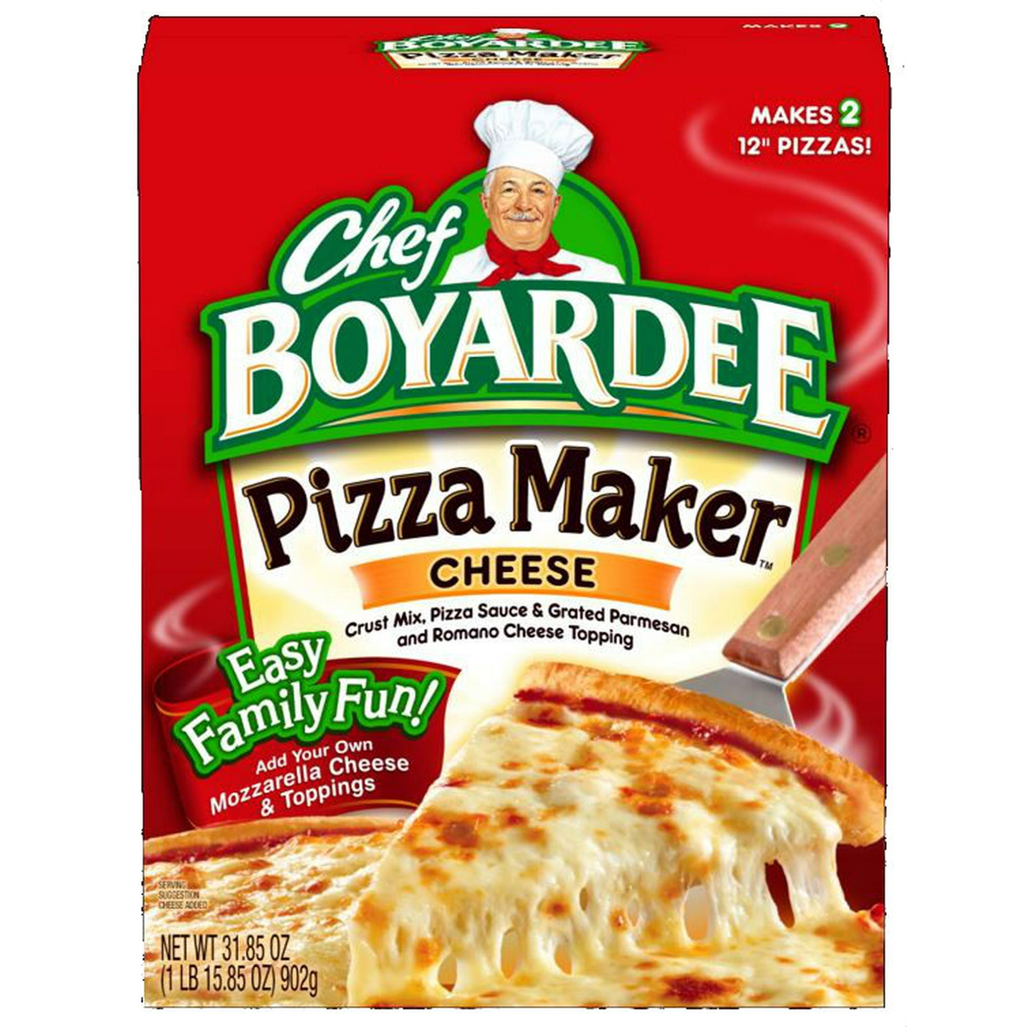 Chef Boyardee Cheese Pizza Maker, 31.85 oz, 6 Pack