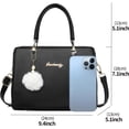 thumbnail image 4 of LHSHID Small Purses and Handbags for Women Ladies Fashion Crossbody bag Stylish Top Handle Satchel Shoulder Bags Totes, 4 of 9