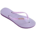 thumbnail image 2 of Havaianas Women's Slim Glitter Flourish Flip Flop Sandals, Purple, Size 7/8, 2 of 4