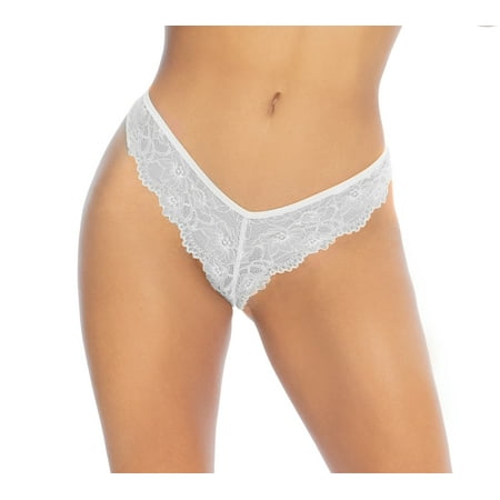 

Lacy Line Sexy Lace Thong Panties With Back Butterfly Appliqué