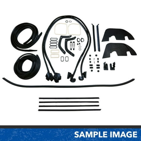 

Complete Weatherstrip Kit for 1967 Chevrolet RS Camaro Coupe Sold as a Kit