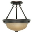 thumbnail image 2 of Nuvo Lighting 62/1016 2 Light 11-3/8" Wide Led Semi-Flush Bowl Ceiling Fixture -, 2 of 2