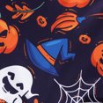 thumbnail image 2 of Gunia Little Girl Dresses Halloween Kids Cartoon Pumpkin Princess Sleeve Flare Skirt Dress For Girls,Multicolor 3-4 Years, 2 of 4