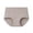 Khaki, variant on Womens High Waisted Underwear, Breathable Panties with Extended Gusset for Comfortable Daily Wear