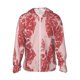 thumbnail image 1 of Balery Red Meat Sudadera ligera de manga larga con capucha y protección solar UPF 50+ para hombre y mujer, ideal para pesca y running-Small, 1 of 7