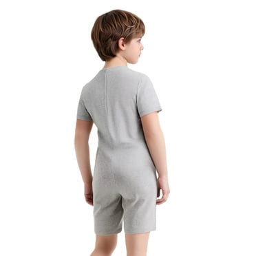 Grape Zip Back Long Sleeve/Long Leg Jumpsuit | | Clothing For Special Needs