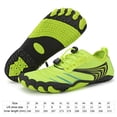 thumbnail image 2 of Zapatos acuáticos Aqua Shoes - Zapatillas de buceo transpirables para senderismo en el lago (verde 41), 2 of 2