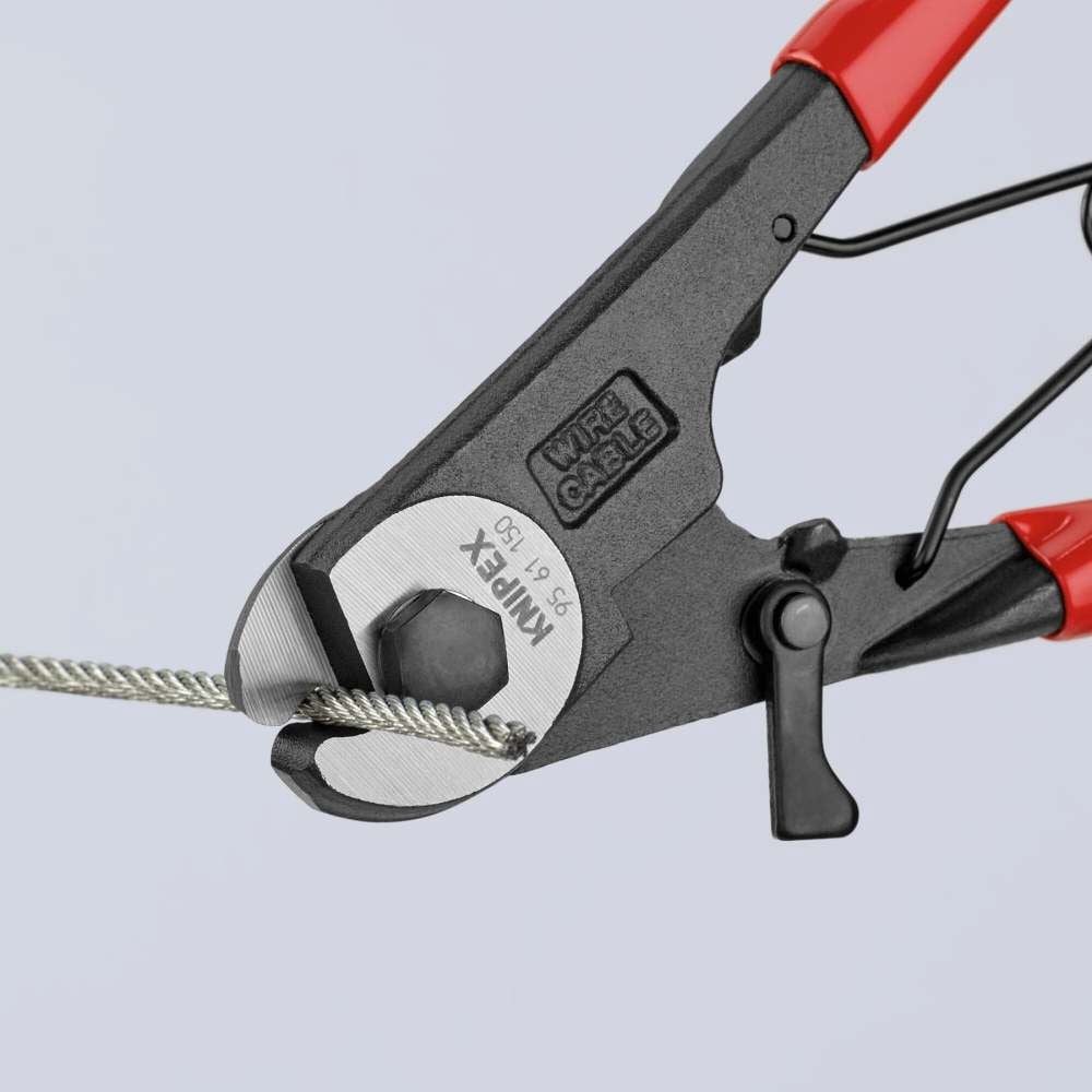 Knipex 6 Inch Steel Bowden Cable Cutter With Plastic Handle