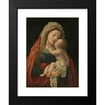 thumbnail image 2 of Workshop of Bernard van Orley 19x24 Black Modern Framed Museum Art Print Titled - The Virgin and Child (C. 1520 - C. 1530), 2 of 5
