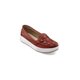 thumbnail image 1 of MOCASÍN 100% PIEL PLANTILLA CONFORT SUELA ANTI DERRAPANTE COLOR ROJO Mundo Terra 029433, 1 of 2