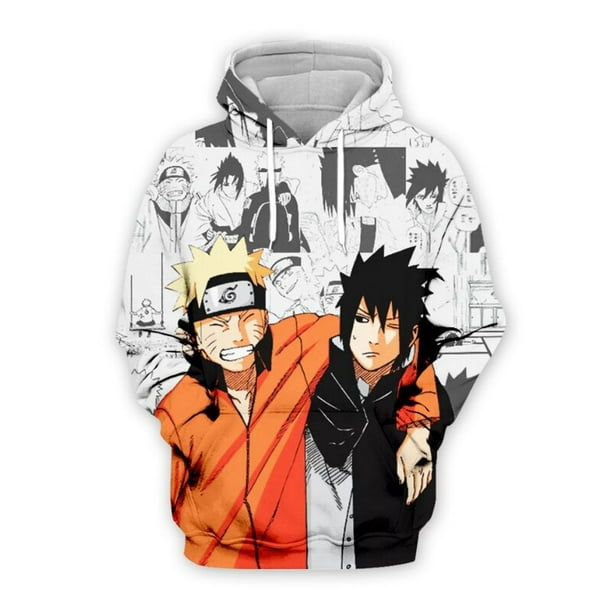 Naruto Akatsuki Hoodies Anime Sweatshirts Uchiha Itachi Tsunade Streetwear Graphic Unisex Women Men Harajuku Hoody HoodieM(50-60kg) Gao Jinjia LED