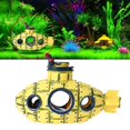 thumbnail image 2 of Acuario submarino simulación naufragio ornamento pecera decoración Likrtyny Para estrenar, 2 of 6