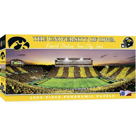 Iowa Hawkeyes 1000 Piece Stadium Panoramic Jigsaw Puzzle