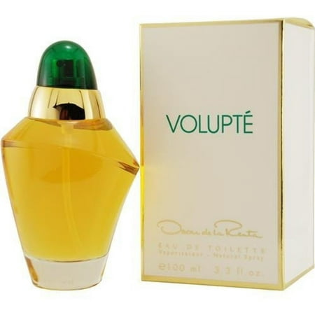 Oscar De La Renta VOLUPTE Eau de Toilette Spray 3.3 oz (Pack of 4)