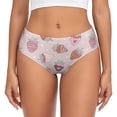 thumbnail image 1 of Balery Strawberry Cake Ropa Interior de Algodón para Mujer con Dibujo – Braguitas Cómodas y Elásticas, Estilo Clásico-XX-Large, 1 of 6