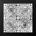 thumbnail image 2 of Vess, June Erica 20x20 Black Modern Framed Museum Art Print Titled - Boho Luxe Tile I, 2 of 5
