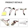 thumbnail image 3 of Efficiently Bright 6000K COB LED Light Panel for Car Ceilings Fits T10 Ba9s Sockets Perfectly with Long Lasting Performance, 3 of 10
