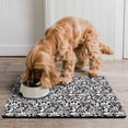thumbnail image 2 of Bloom Pet Feeding Mat - Romantic Floral, Non-Slip Absorbent Dog Food Mat, 2 of 5