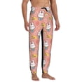 thumbnail image 4 of Kdxio Rabbit So Cute Pattern Joggers,Sweatpants for Men with Pockets-X-Large, 4 of 5