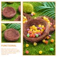 thumbnail image 2 of Mixtlocalior 12pcs Artificial Bird Nests for Garden Decor, Moss Landscape Accessories, Decorative Faux Bird Nest Set, 2 of 6