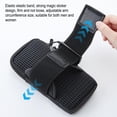 thumbnail image 4 of Bolsa para teléfono en el brazo con brazalete de running de dos capas, ajuste cómodo, bolsillo seguro para el teléfono para deportes y fitness., 4 of 8
