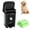 Black-Green Bag, variant on Dog Poop Trash Can Outside with Pooper Scooper, Outdoor Dog Waste Trash Can with Lid Waste Bag Odor Control for Yard Garden, 20L Grey