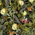 thumbnail image 3 of Tropical Flowers Peel and Stick Wallpaper, 3 of 19