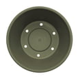 thumbnail image 3 of Bloem Terra 6" Diameter Round Resin Planter with Drainage Holes - Indoor, Outdoor, 0.5 Gallon Capacity, Lightweight, Fade-Resistant Garden Pot, Living Green, 3 of 6