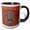 Black/White, variant on 3drose, San Miguel De Allende, Mexico. Colorful Buildings and Windows, 11oz Two-tone Yellow Mug