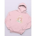 thumbnail image 3 of Anime Schoolgirl In Surprise Hoodie Women - Women Hoodie, Large, 3 of 4