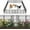 32 Panels-72 ft(L) X 47 in(H), variant on SENYUM Upgrade 12 Panels No Dig Garden Fence Animal Barrier Border for Dogs, Outdoor Decorative Pet Fencing with Thick Pipe Metal Panels for Yard, Patio, Garden Borders,