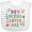 AA-White, variant on Inktastic My Meema Loves Me Girls Girls Baby Bib