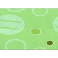 thumbnail image 1 of Ahgly Company Machine Washable Indoor Rectangle Transitional Green Area Rugs, 2' x 3', 1 of 7