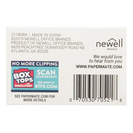 Paper Mate Pink Pearl Erasers, Large, 12 Count - Image 2