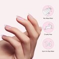 thumbnail image 7 of Dashing Diva Glaze Extensions Refill Set in Clear, Short Round, Semi-Cured Gel Nail Lengthening Strips, Includes 30 Gel Strips (Required LED Lamp Sold Separately), 7 of 7