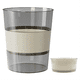 thumbnail image 2 of Bote de basura pequeño de plástico, bote de basura portátil, cesto de basura redondo plegable, para baño, cocina, oficinas, 2 of 6